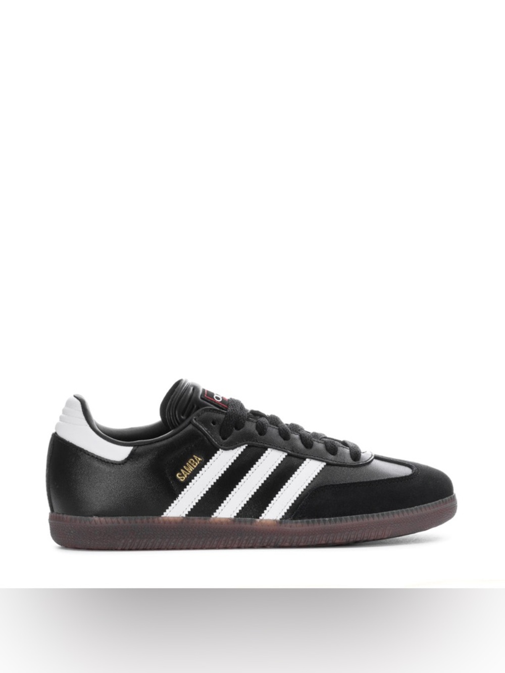 ADIDAS SAMBA J  CLASSIC INDOOR SOCCER SHOES BLACK WHITE 1 - Picture 2 of 9
